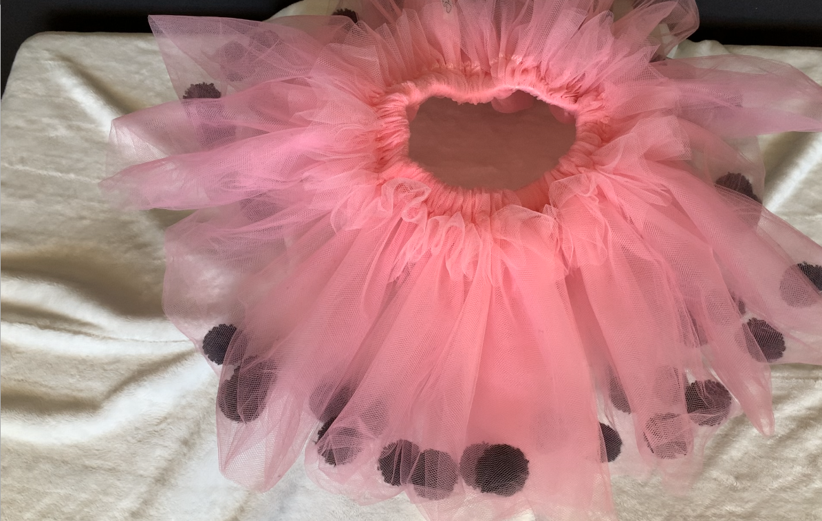 Paris Pink Ruffle Top Tutu - Image 4