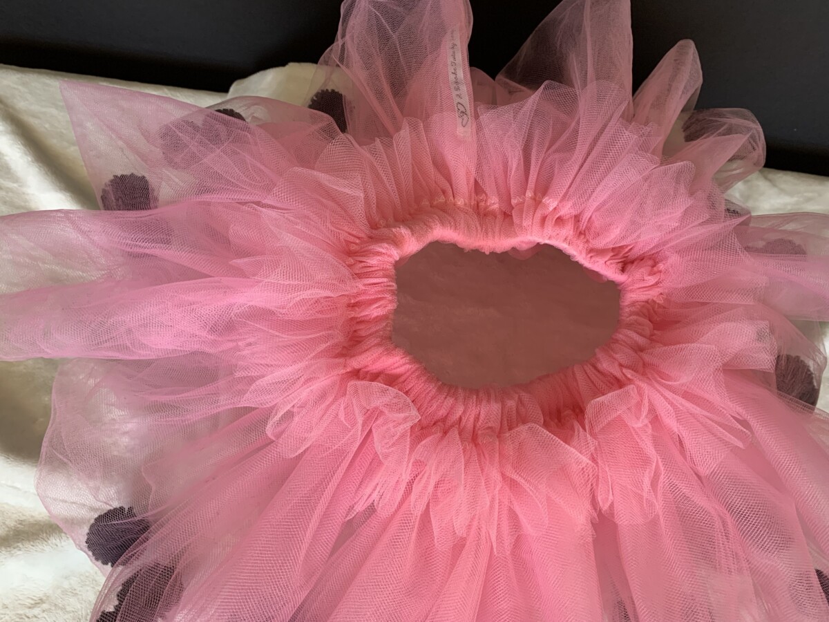 Paris Pink Ruffle Top Tutu - Image 3
